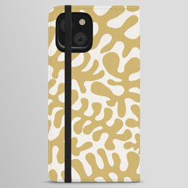 Henri Matisse cut outs seaweed plants pattern 11 iPhone Wallet Case
