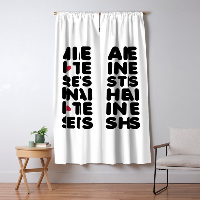 Anime In The Streets Funny Quote Blackout Curtain By Envyart