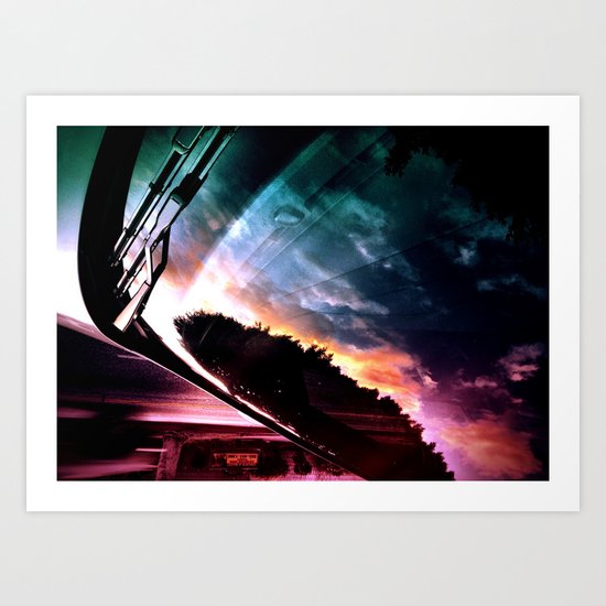 Inverted Horizon Art Print