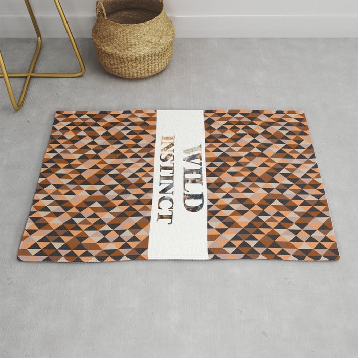 Wild Instinct Suede Rug By Mondelolau Society6 Wild Instinct Suede Rug By