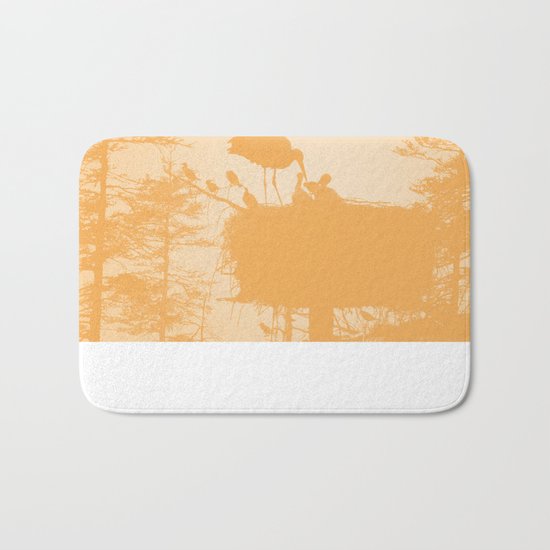 Stork Bath Mat