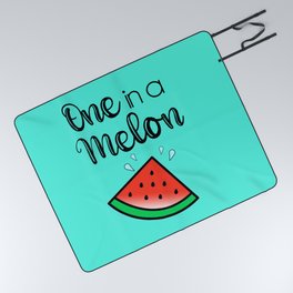 One in a Melon Picnic Blanket