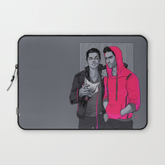 Little Red has Pointy Teeth Laptop Sleeve