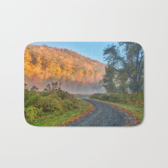 Misty Autumn McDade Trail Bath Mat