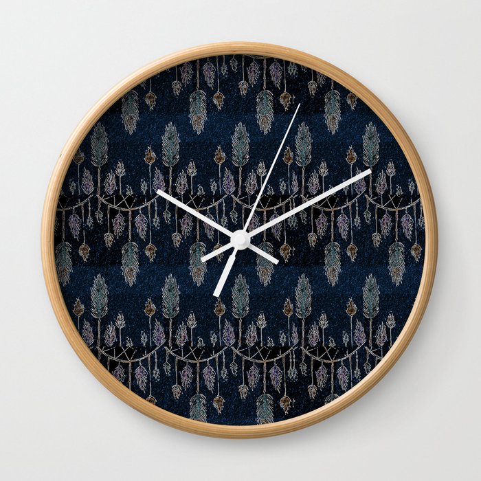 on the blues Wall Clock