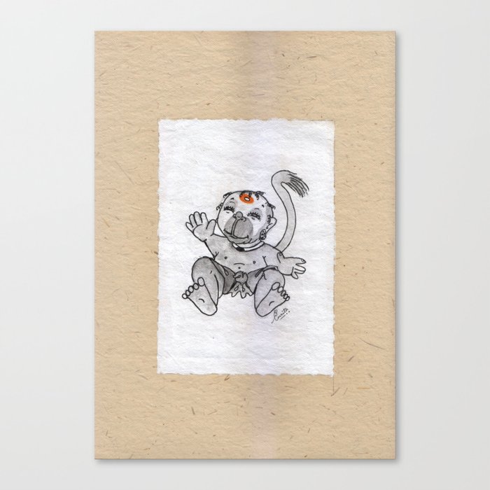 Drawing Of Lord Bal Hanuman Painting Of Monkey King Original