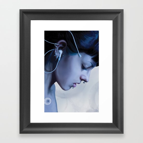 Listen Yourself Framed Art Print