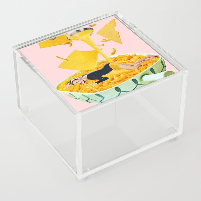 Cheese Dreams (Pink) Acrylic Box