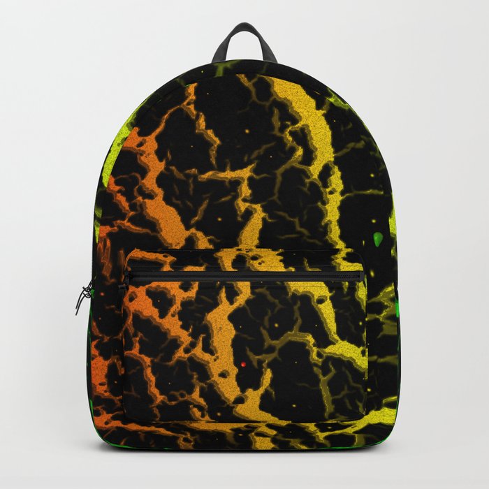 Cracked Space Lava - Rainbow ROYGB Backpack