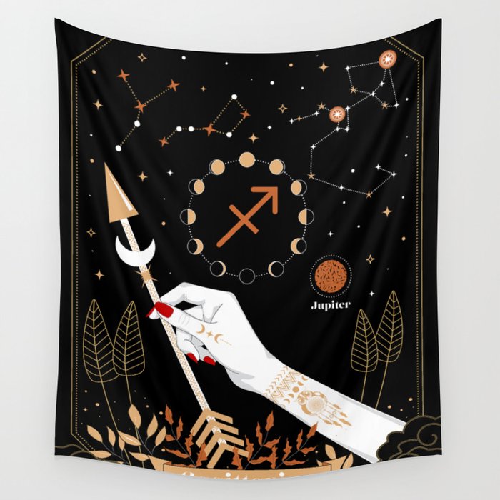 Sagittarius tapestry sale