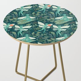 Enchanted Emerald Fairy Forest Side Table