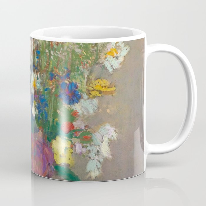 Odilon Redon "Vision - vase of flowers" Coffee Mug