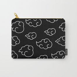 Akatsuki Cloud Black & White Carry-All Pouch