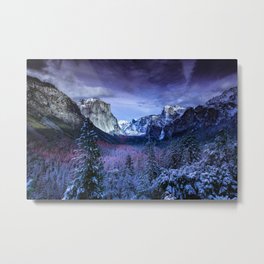 Embrace Adventure Metal Print | Photo, Trees, Mountains, Wilderness, Forest, Nationalpark, Adventure, Color, Clouds, Wanderlust 
