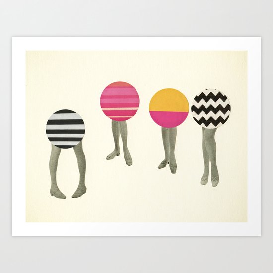 Dancing Feet Art Print