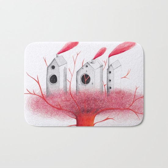 Birds Bath Mat