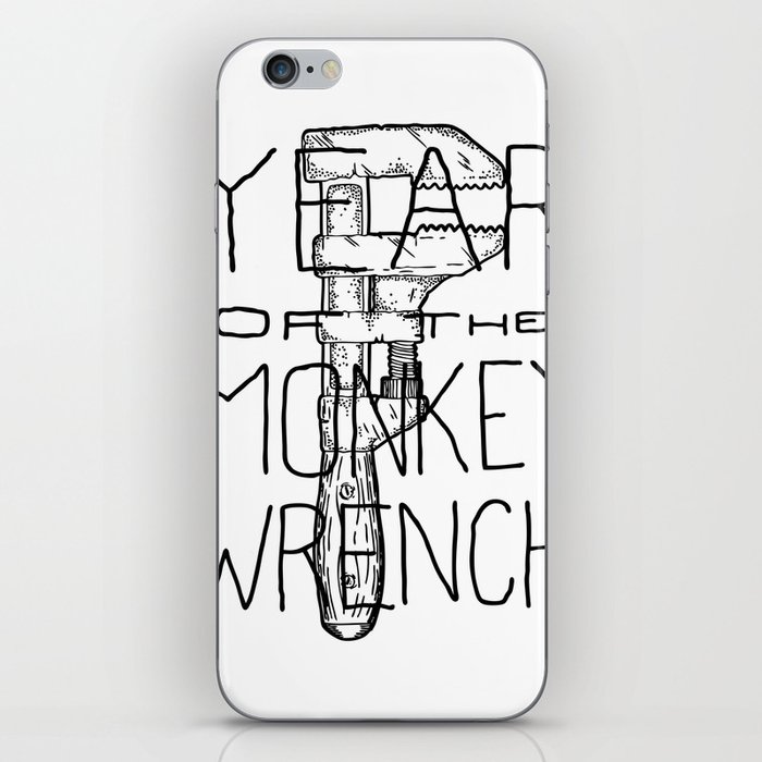 Year of the Monkey Wrench iPhone Skin