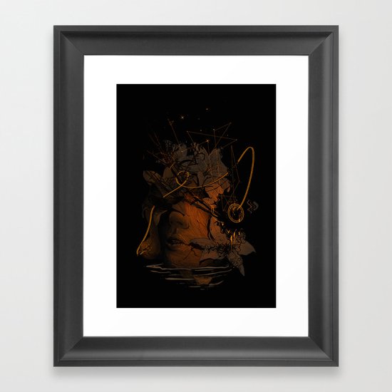The Lost Track Framed Art Print