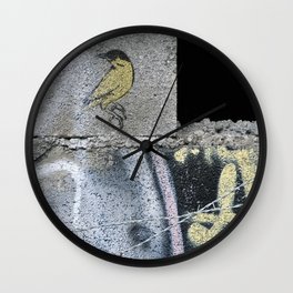 Barbed Bird Wall Clock