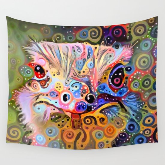 Trippy Man Wall Tapestry