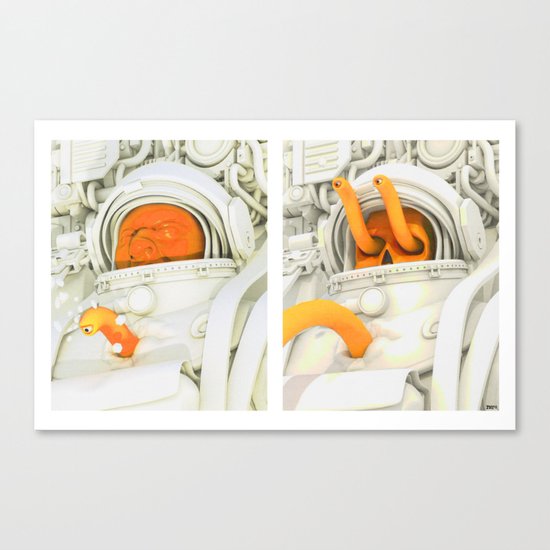 Burster Time-Lapse Canvas Print