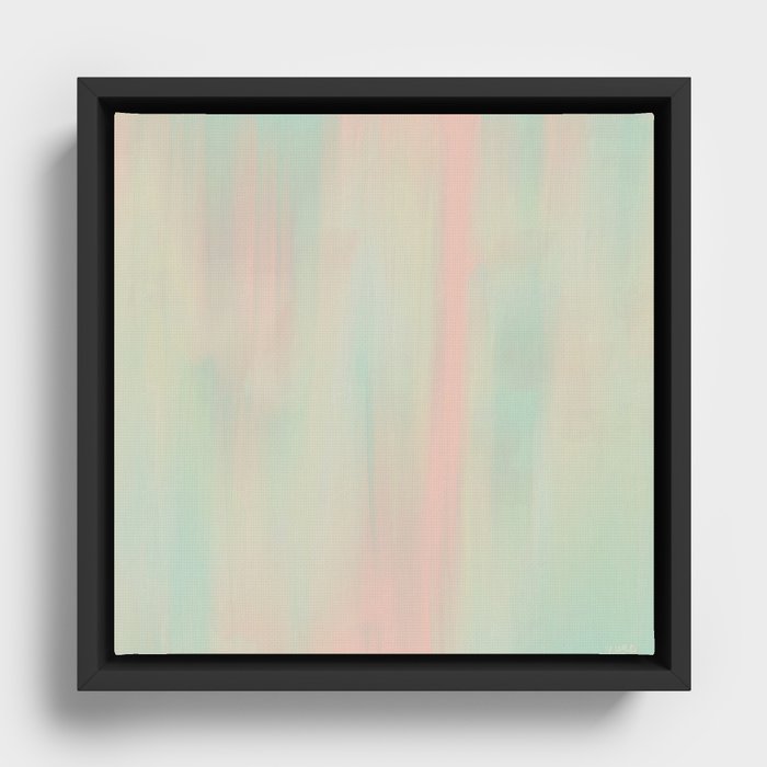 The lightness of being P2 Framed Canvas