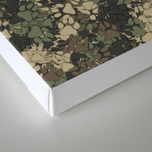 Paw Print Camo Wrapping Paper Sheets – Beer Paws