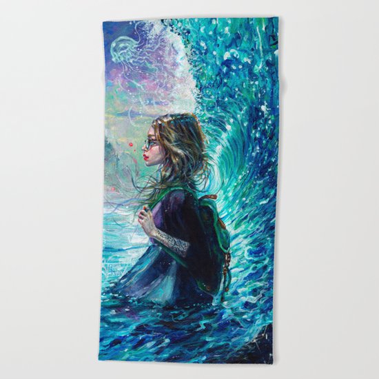 The Wave Beach Towel