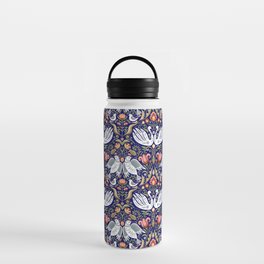 Maximalist Folk Botanicals & Birds  Water Bottle