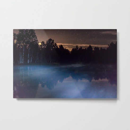Magic Mist Metal Print
