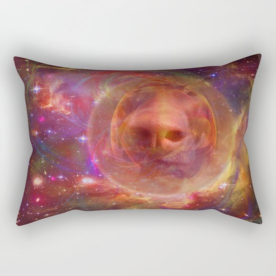 Astro Dog Rectangular Pillow