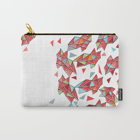 triangles Carry-All Pouch