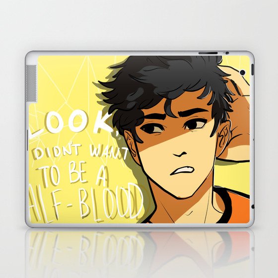 i didn't want to be a half-blood. Laptop & iPad Skin
