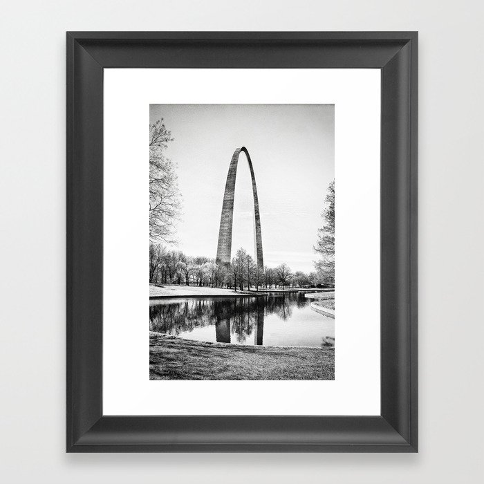 The St. Louis Arch Framed Art Print