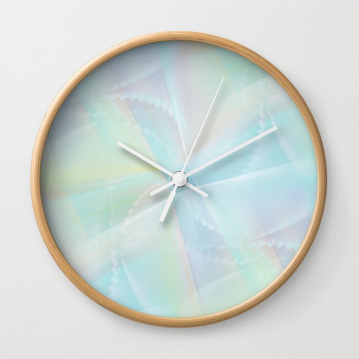 Abstract pastel no. 14 Wall Clock