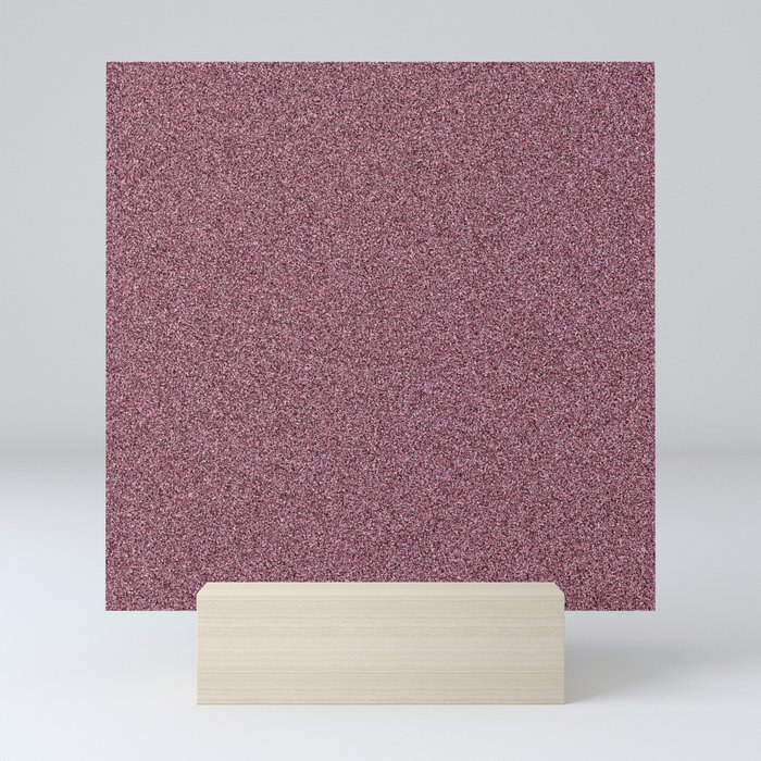 Blush Pink Glitter Mini Art Print