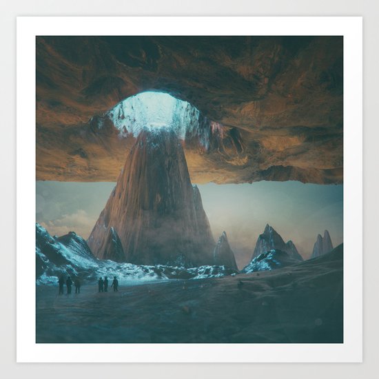INVERTED DIRT (09.13.15) Art Print