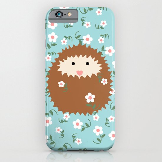 Hedgie in Spring iPhone & iPod Case