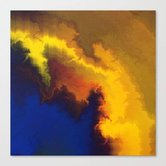 Mystical Movement Canvas Print