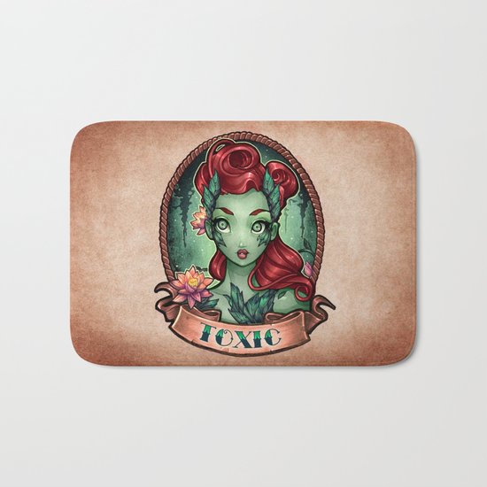 TOXIC pinup Bath Mat