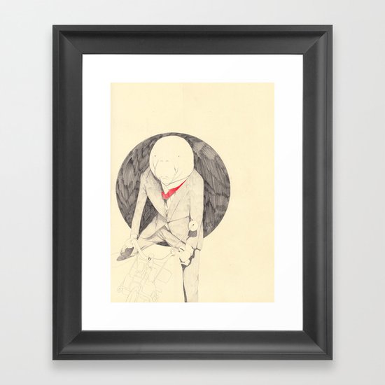 The English Manatee Framed Art Print