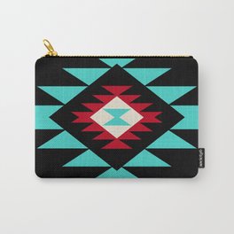 Southwest Geometric Indian Tribal Pattern Carry-All Pouch