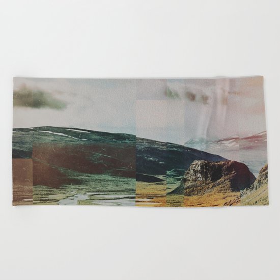 Fractions A97 Beach Towel