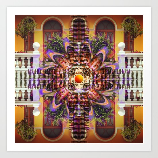 Mandala series #10 Art Print