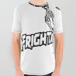 Frightmare Theatre Podcast All Over Graphic Tee