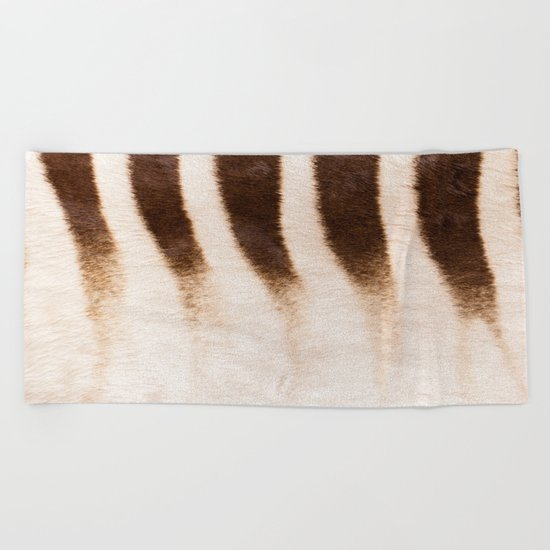 Beautiful Zebra - Africa - #society6 #buyart Beach Towel