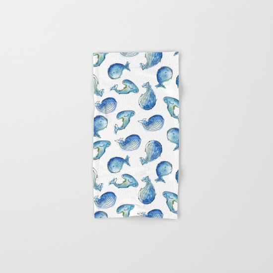 Whales Hand & Bath Towel