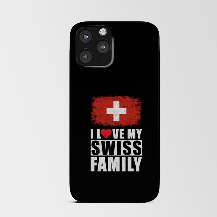 Swiss Family iPhone Card Case