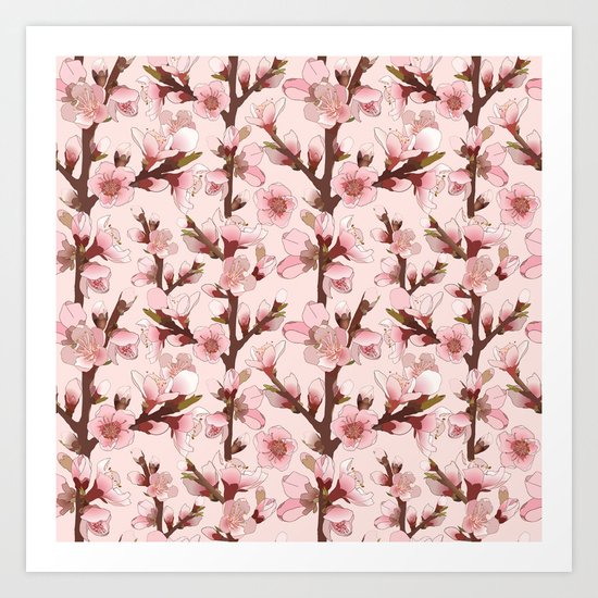 Cherry Blossom #16 Art Print
