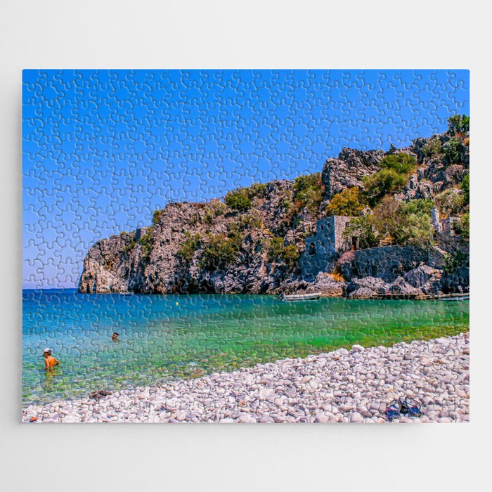 alipa beach mani greece Jigsaw Puzzle